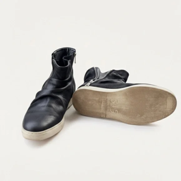 John Varvatos 315 Double Mac Zip, Black, U.S. 12 - Picture 7 of 8